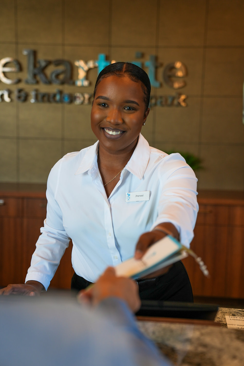 Jheneel Burkley, the front office manager at the Kartrite Resort and Indoor Waterpark, will be recognized for her hospitality.
